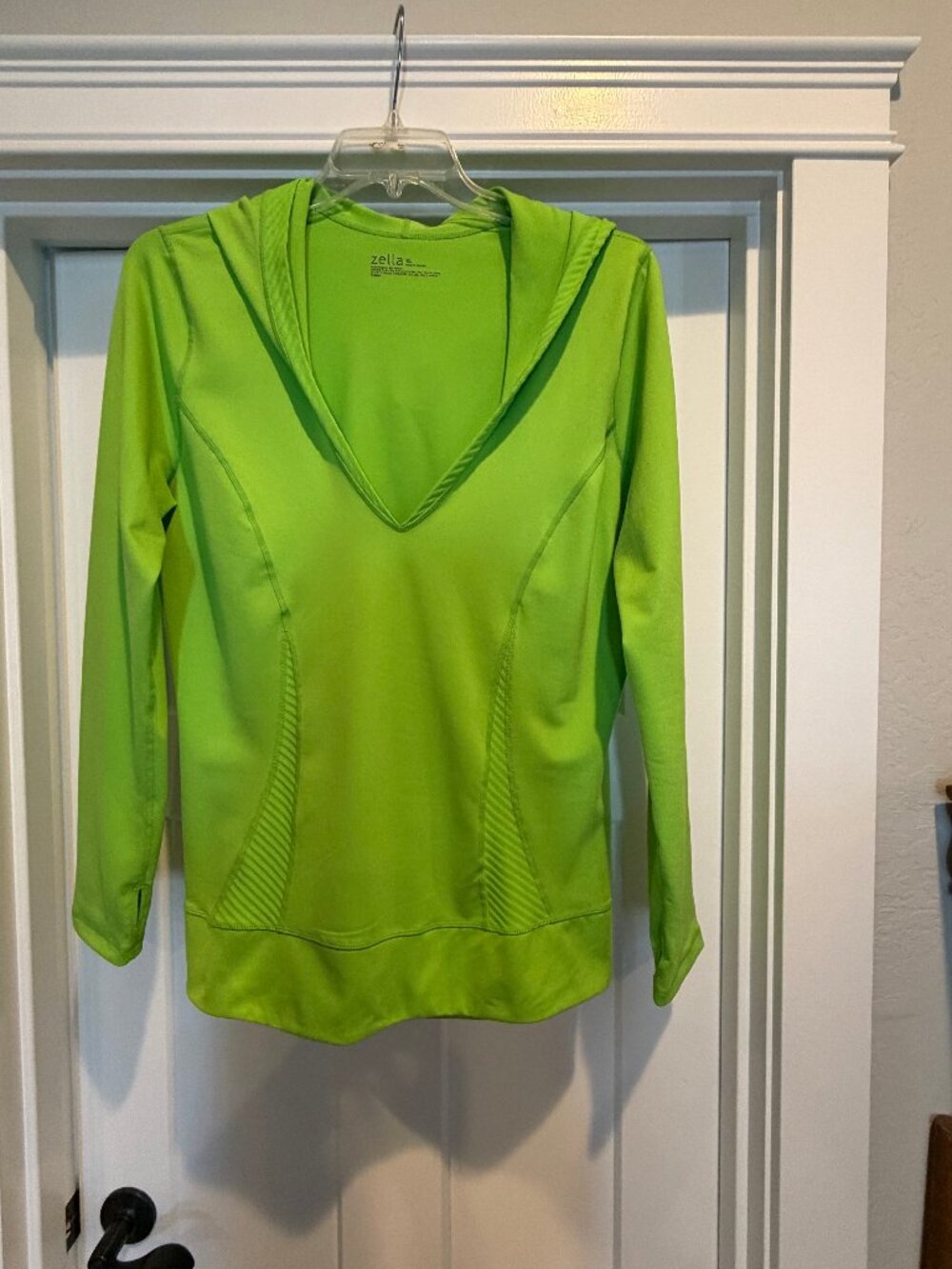 ZELLA, XL, HOODIE BRITE GREEN LONG SLEEVE